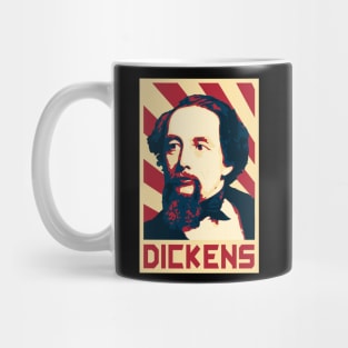 Charles Dickens Retro propaganda Mug